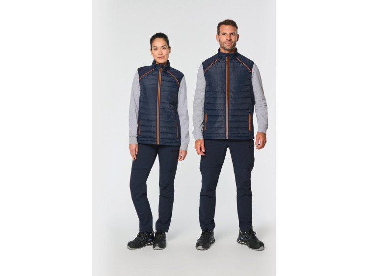 Bodywarmer Day To Day bi-matière unisexe - WK606