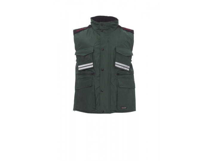 Bodywarmer multipoches reflex