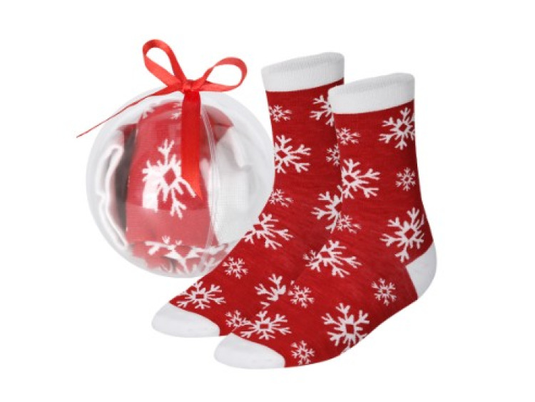 Boule de No&euml;l + Chaussette