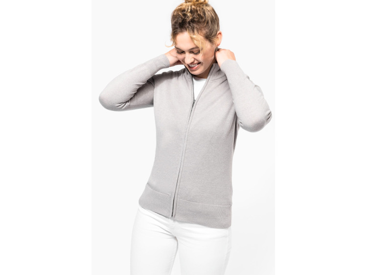 Cardigan zippé femme - K962