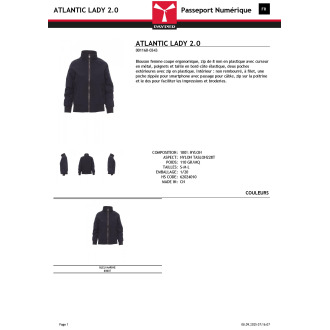 Femme  ATLANTIC 20 LADY