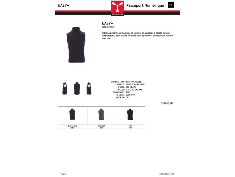 Homme - EASY+