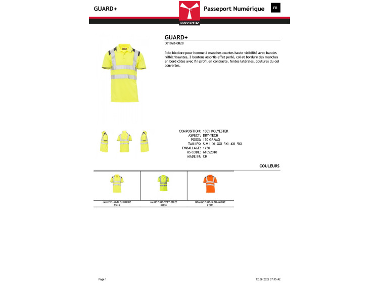 Homme - GUARD
