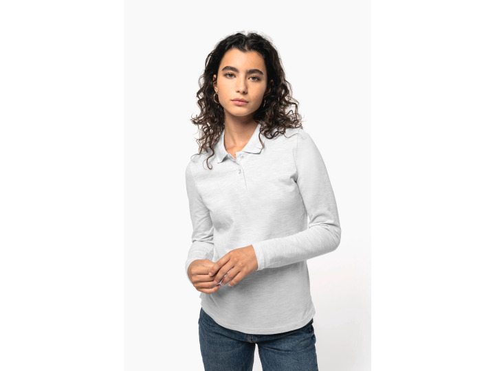 K244  Polo manches longues homme