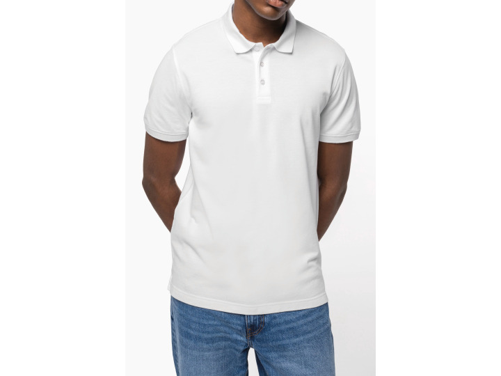 K290  Polo piqué manches courtes homme