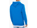 K446 - Sweat-shirt capuche contrast&eacute;e homme