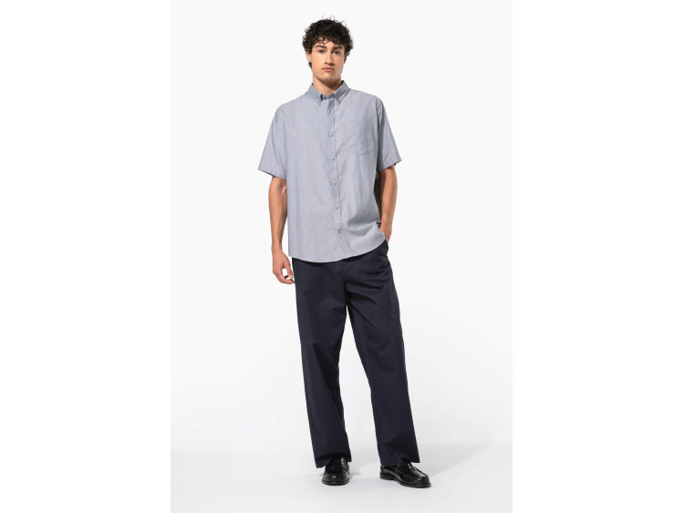 K535 - Chemise Oxford manches courtes