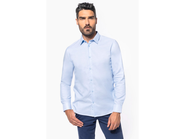 K595  Chemise oxford manches longues homme