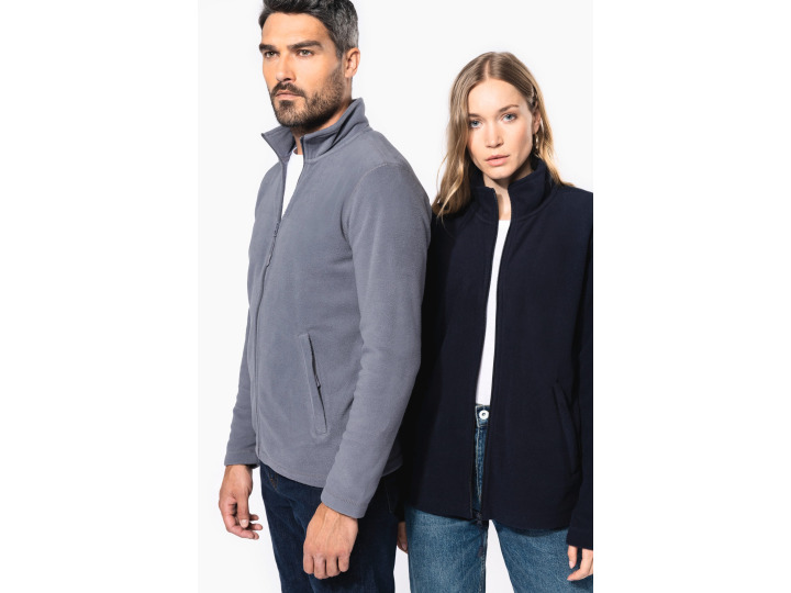 K9102  Veste micropolaire zippée unisexe