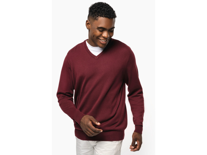 K965  Pull col V homme