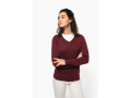 K966 - Pull col V femme