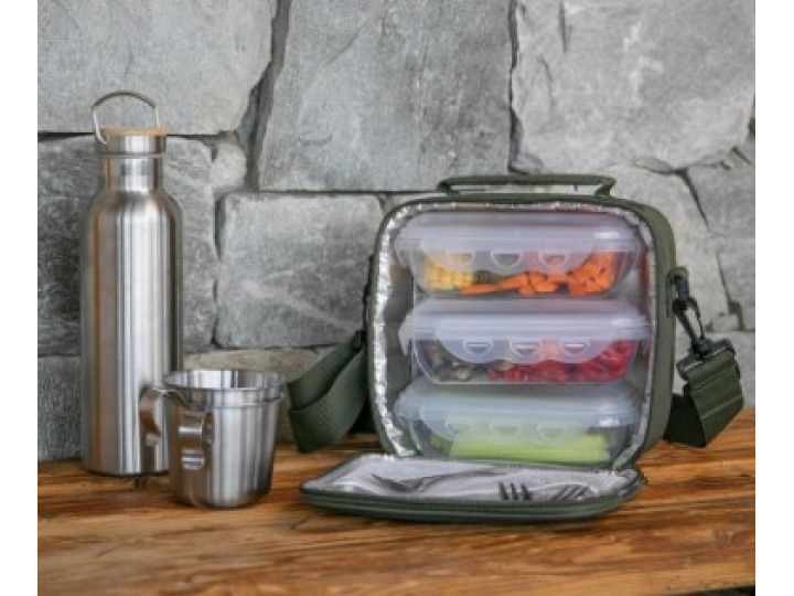 LIVSEP151G  Sacoche lunch box 3 boîtes