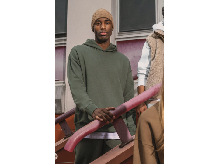 NS408  Sweatshirt écoresponsable à capuche oversize unisexe