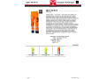 Pantalon réfléchissant - NEXT 4W HI VI
