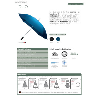 Parapluie duo  LE DUO
