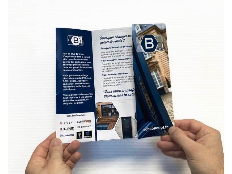 Plaquette commerciale