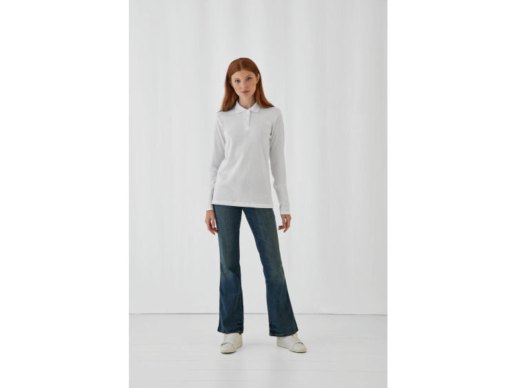 Polo femme ID.001 manches longues - CGPWI13