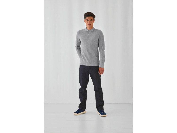 Polo homme ID.001 manches longues - CGPUI12