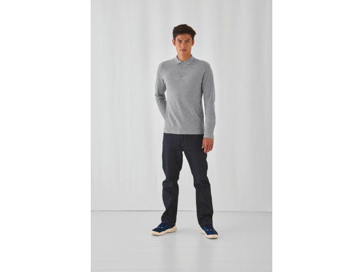 Polo homme ID001 manches longues  CGPUI12