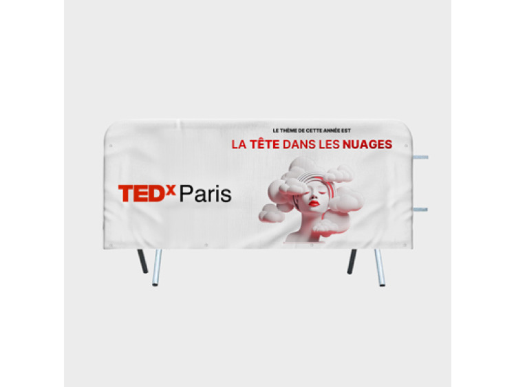 Habillage barrière Vauban double face