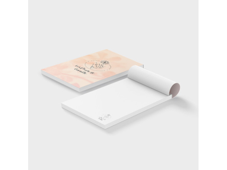 Bloc notes avec couverture