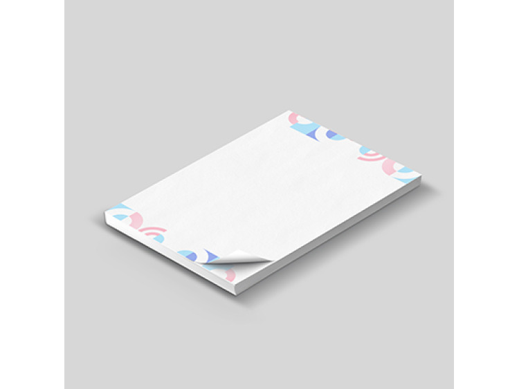 Bloc notes encoll&eacute;