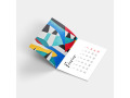 Calendrier agrafé