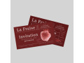 Carte invitation