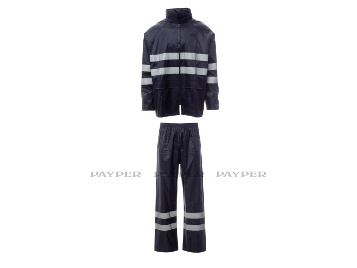 SET NYLON REFLEX  Ensemble veste  pantalon imperméable réfléchissant