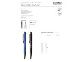 Stylo &agrave; bille soft touch pad NAUTIC - 3335