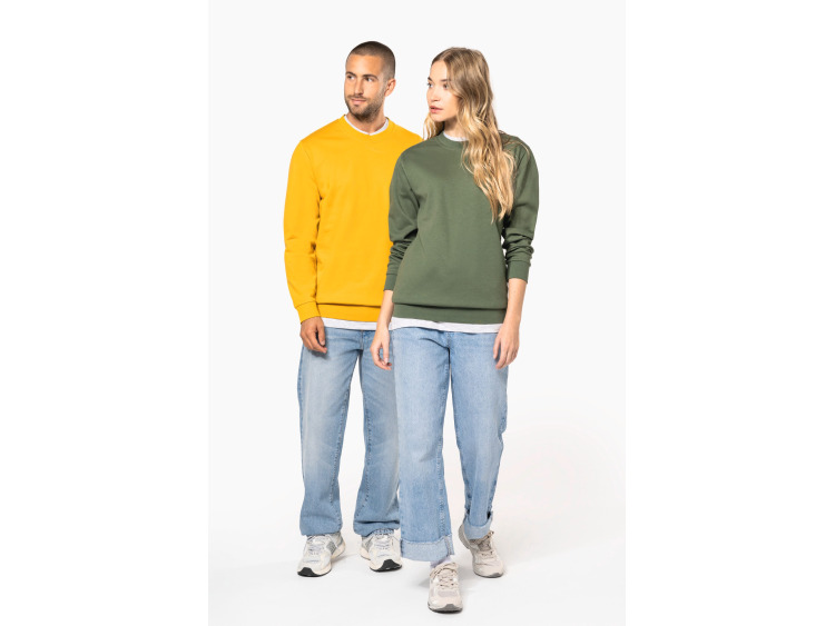 Sweat-shirt col rond unisexe - K474