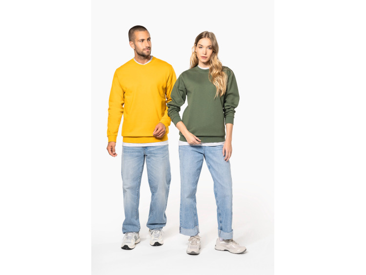 Sweat-shirt col rond unisexe - K474