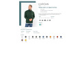 Sweat-shirt col zippé homme - K478