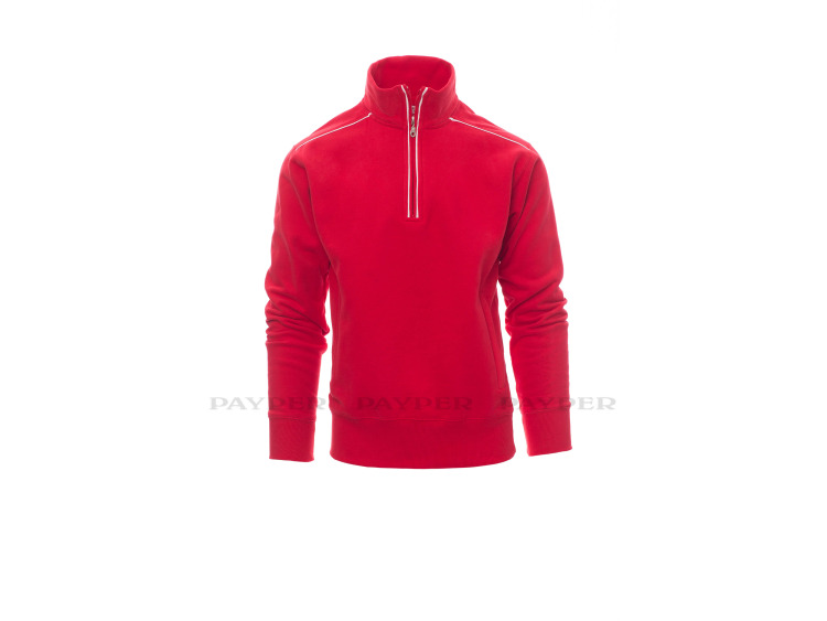 Sweat-shirt demi zip éclair métal - VANCOUVER