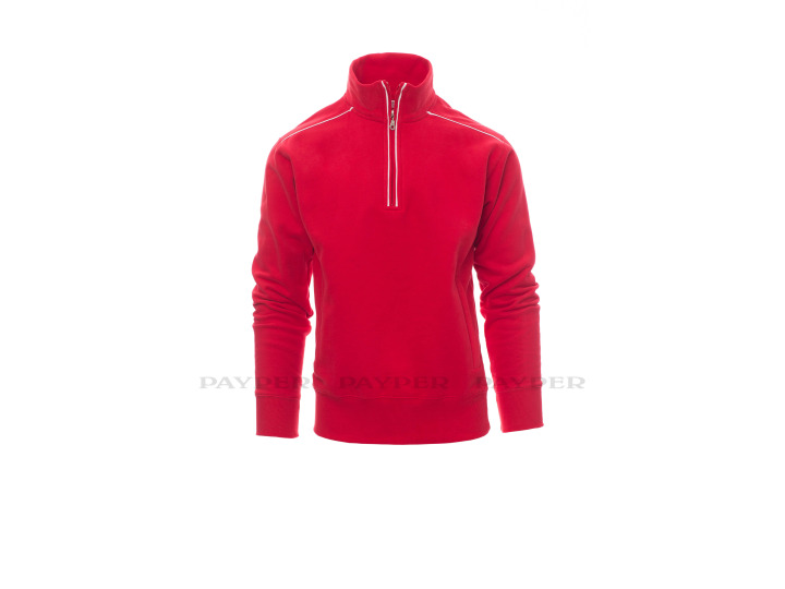 Sweatshirt demi zip éclair métal  VANCOUVER