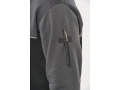 Sweat-shirt écoresponsable col zippé unisexe - WK404
