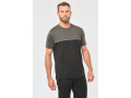 T-shirt bicolore écoresponsable manches courtes unisexe - WK304