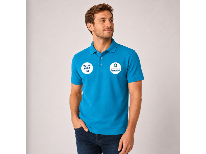 TTIB295  Polo piqué homme