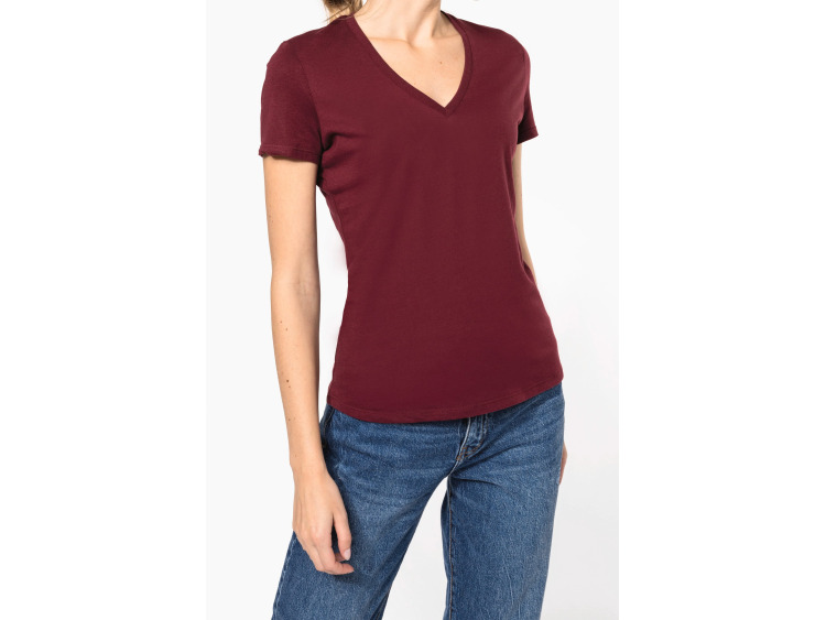 TTK3029IC - T-shirt BIO150 IC col V femme