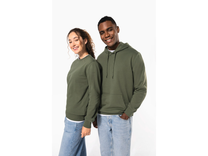 TTK4040  Sweatshirt recyclé col rond unisexe