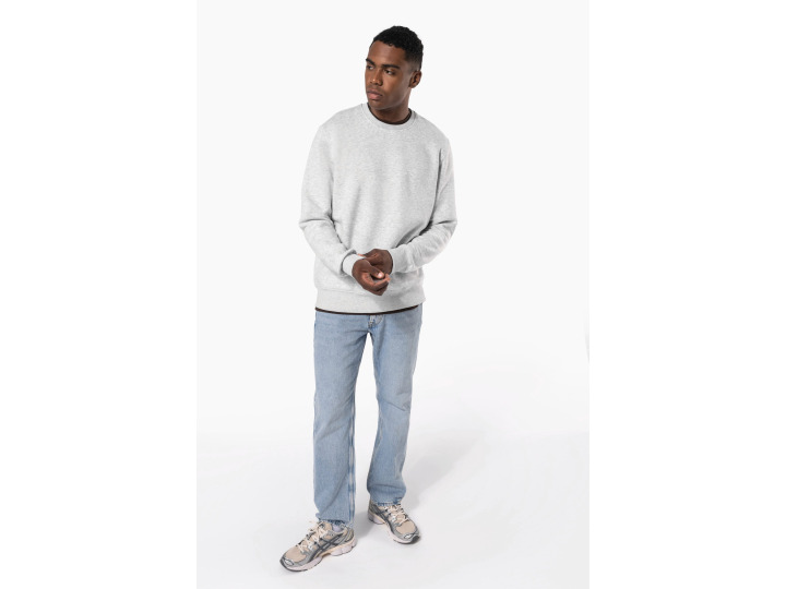 TTK488  Sweatshirt col rond homme