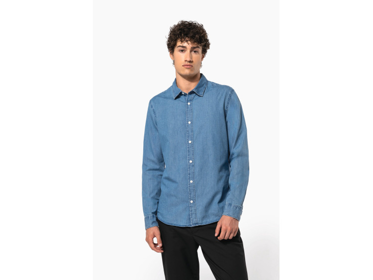 TTK512 - Chemise denim homme