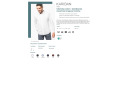TTK529 - Chemise coton / &eacute;lasthanne manches longues homme