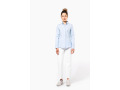 TTK530 - Chemise coton / &eacute;lasthanne manches longues femme