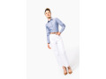 TTK534 - Chemise Oxford manches longues femme