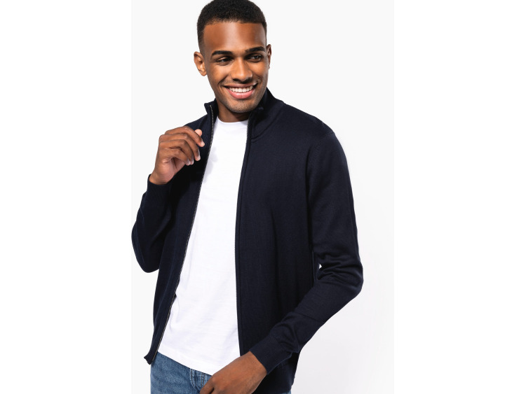 TTK961 - Cardigan zipp&eacute; homme