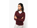 TTK966 - Pull col V femme