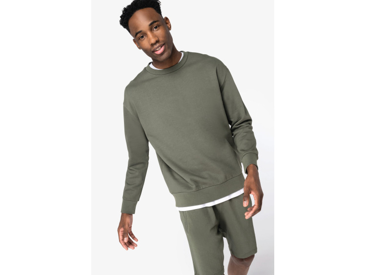 TTNS435 - Sweat-shirt écoresponsable à col rond à épaules tombantes