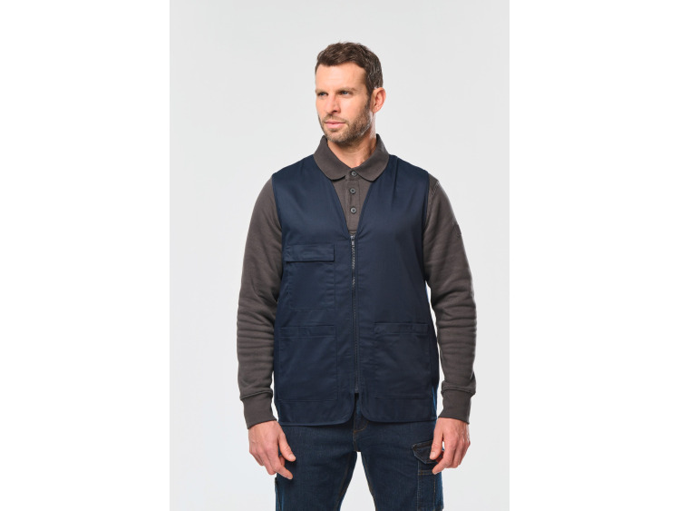 TTWK608 - Gilet polycoton multipoches unisexe