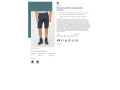 TTWK715 - Bermuda denim multipoches homme